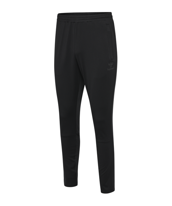 Hummel Aston Tapered Jogginghose Schwarz F2001