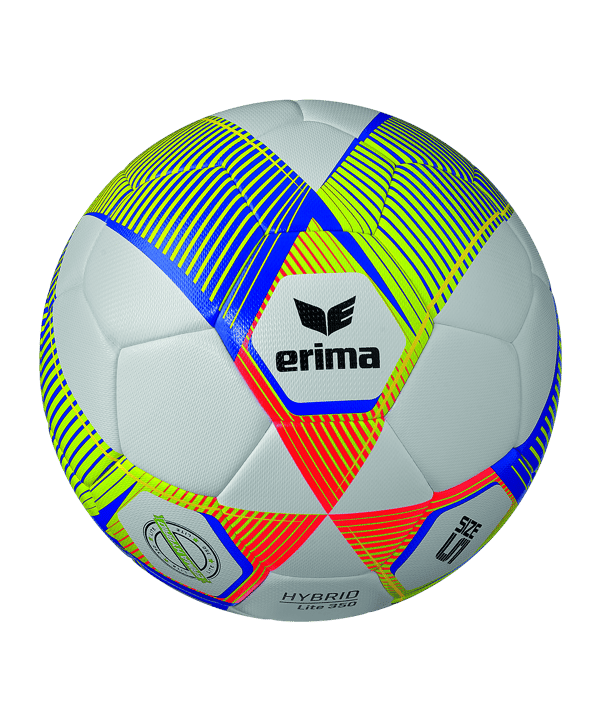 Erima Hybrid Lite 350g Trainingsball Blau Rot