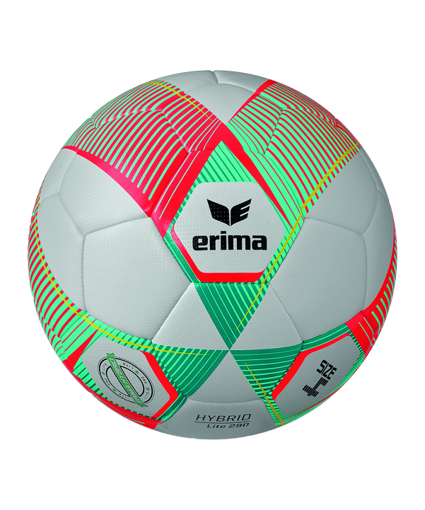 Erima Hybrid Lite 290g Trainingsball Rot Grün