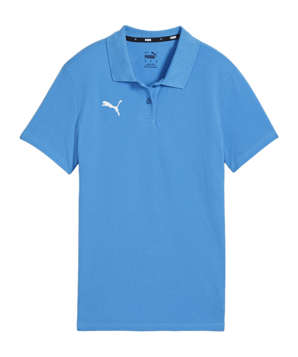 PUMA teamGOAL Casuals Poloshirt Damen Blau F02