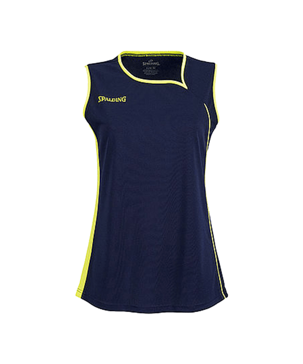 Spalding 4HER II Tank Top Damen Blau Gelb F08