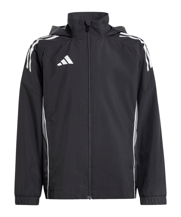 adidas Tiro 25 Competition Regenjacke Kids Schwarz