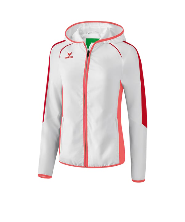 Erima Masters Präsentationsjacke Kids Weiss Rosa