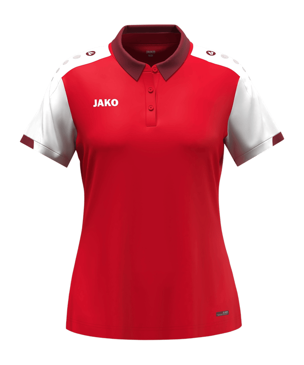 JAKO Dynamic Polo Damen Rot F114
