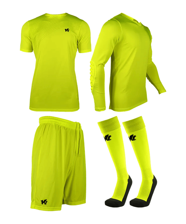KEEPERsport Torwart Trikot Set Gelb F006