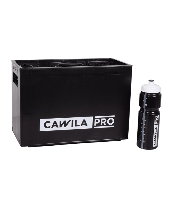 Cawila PRO Flaschenkorb inkl.10 Flaschen Schwarz