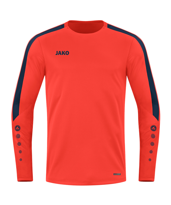 JAKO Power Sweatshirt Kids Orange Blau F375