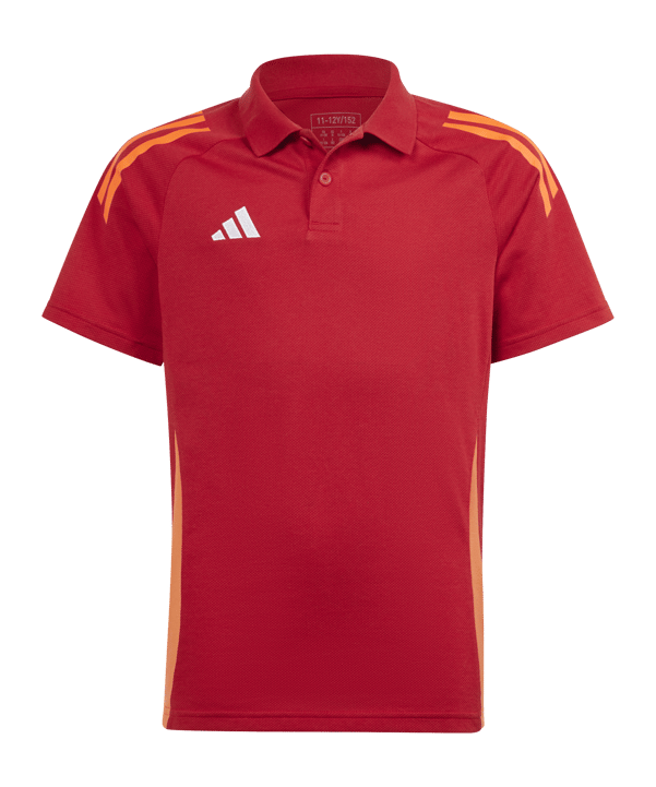 adidas Tiro 24 Competition Poloshirt Kids Rot