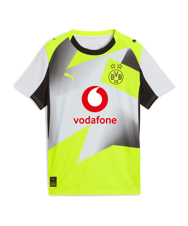 PUMA Borussia Dortmund Replica Trikot Away Kids Grau F02