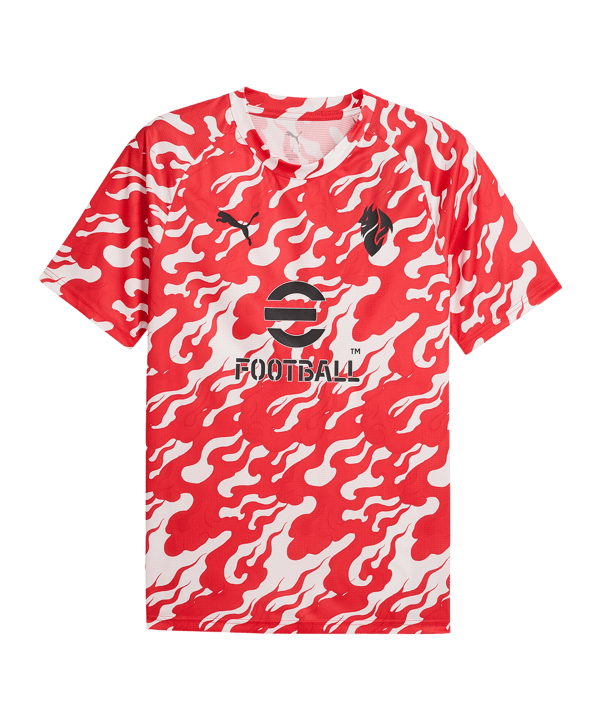 PUMA AC Mailand Warm Up Trikot Weiß F02