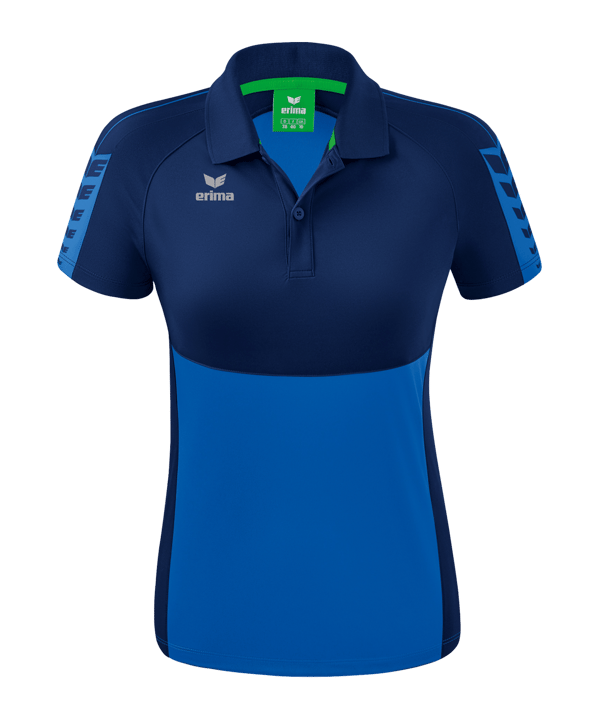 Erima Six Wings Poloshirt Damen Blau