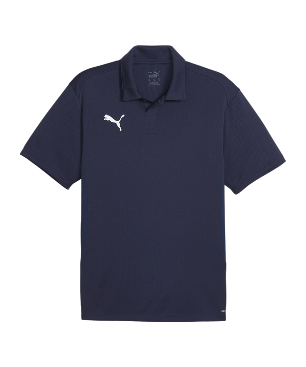 PUMA teamGOAL Poloshirt Blau Weiss F06