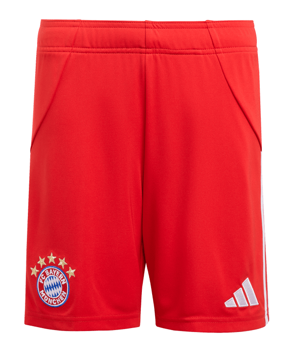 adidas FC Bayern München Short Home 2025/2026 Kids Rot