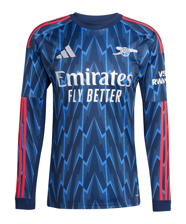 adidas FC Arsenal London Trikot langarm Away 2025/2026 Blau