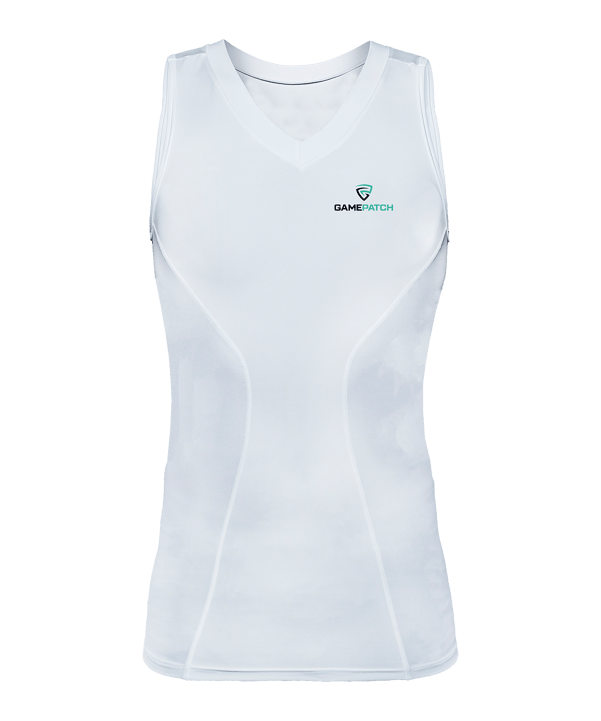 Gamepatch Compressishirt Hemd Weiß