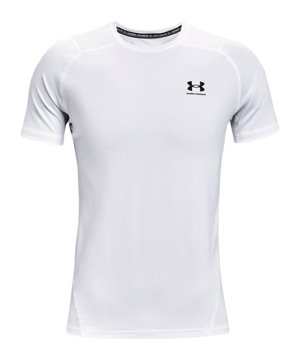 Under Armour HG Fitted T-Shirt Weiss F100