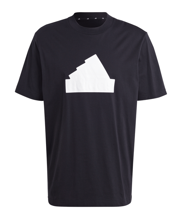 adidas Badge Of Sport T-Shirt Schwarz Weiss