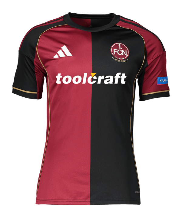 adidas 1. FC Nürnberg Trikot Heim 2025/2026 Damen Rot