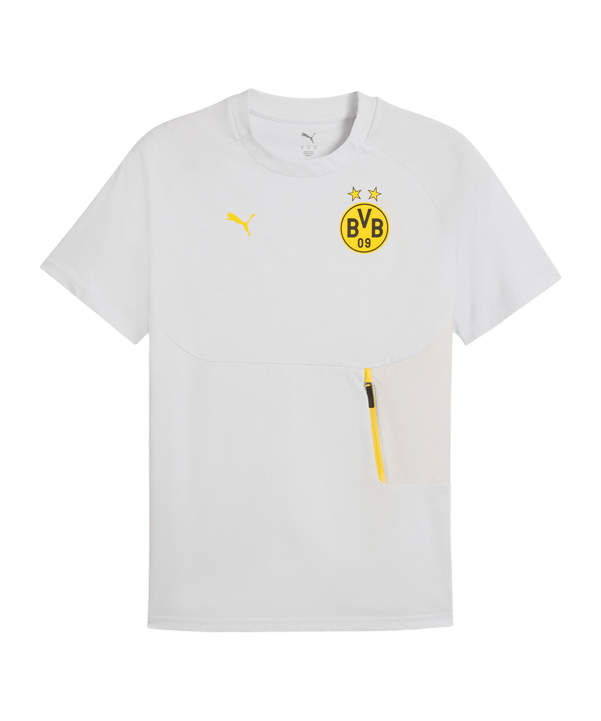 PUMA Borussia Dortmund Pumatech Pocket T-Shirt Grau F18
