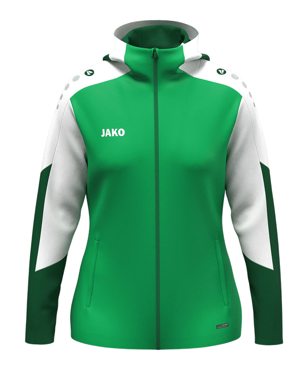 JAKO Dynamic Kapuzenjacke Damen Grün F204