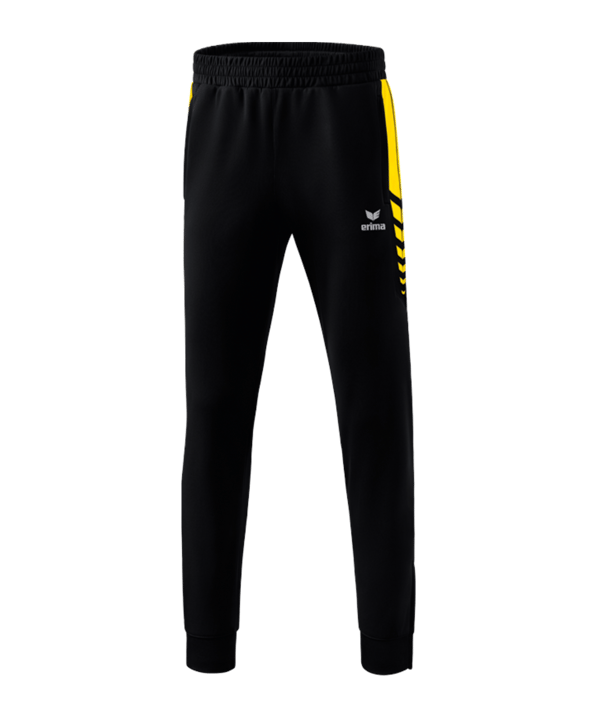 Erima Six Wings Worker Hose Kids Schwarz Gelb