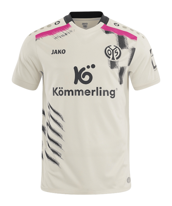 JAKO 1. FSV Mainz 05 Trikot 3rd 2025/2026 Kids Weiß F656