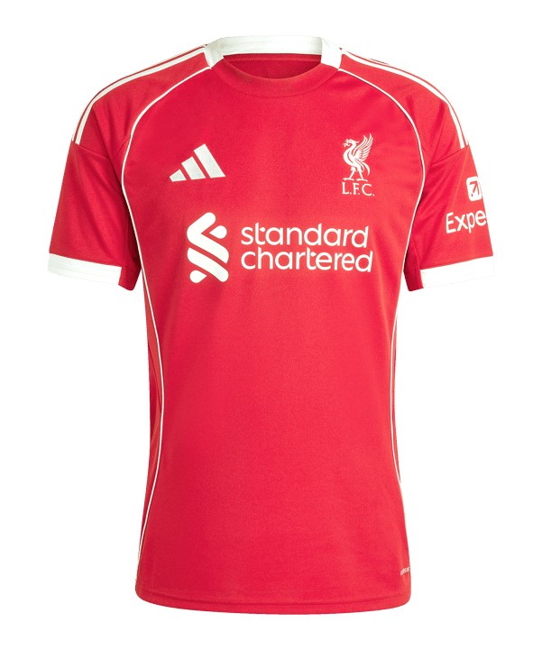adidas FC Liverpool Trikot Home 2025/2026 Rot