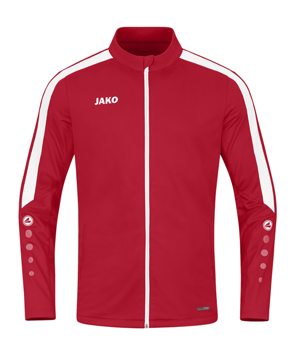 JAKO Power Polyesterjacke Damen Rot Weiss F100