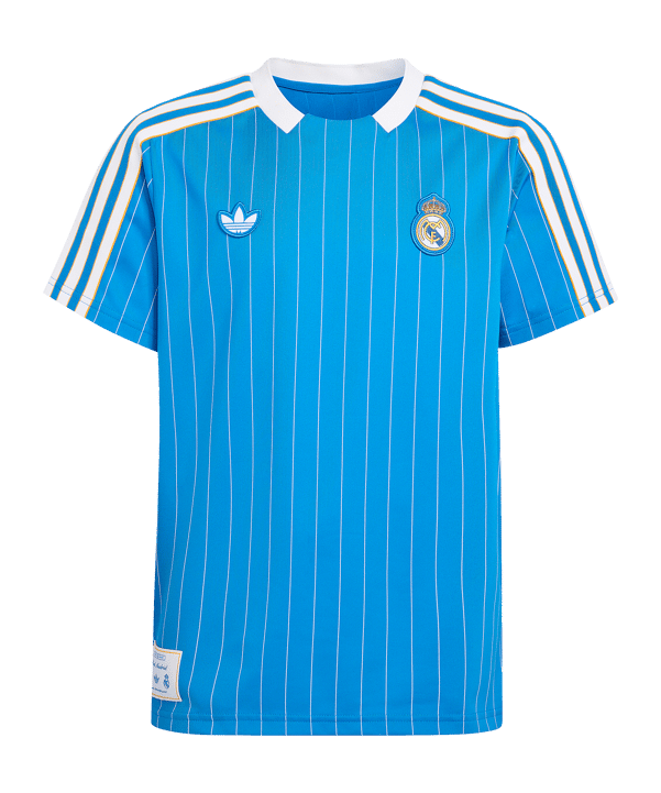 adidas Real Madrid Icon Trikot Kids Blau