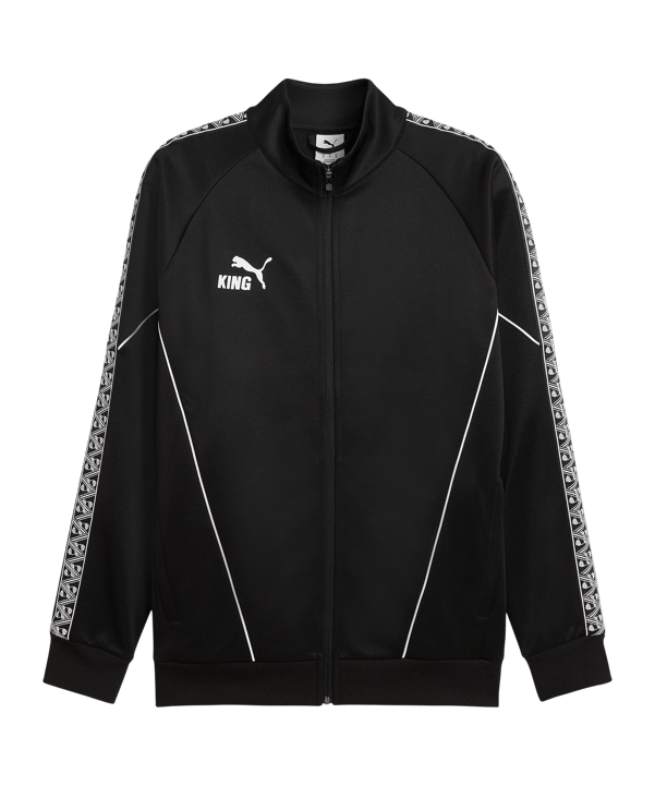 PUMA teamKING Anthem Jacke Schwarz F03
