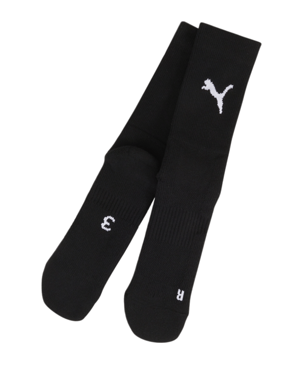 PUMA teamGOAL Performance Socken Schwarz F03