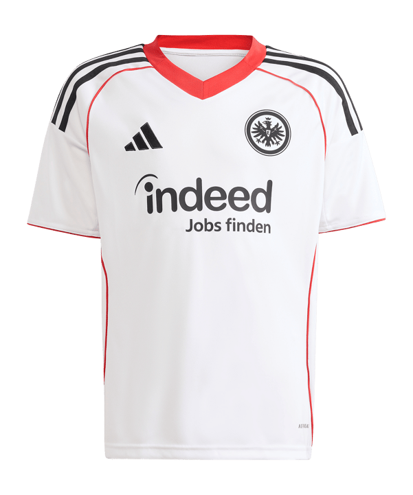adidas Eintracht Frankfurt Trikot Away 2025/2026 Kids Weiß