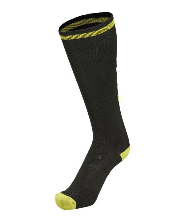 Hummel Elite High Socken Schwarz Gelb F5138