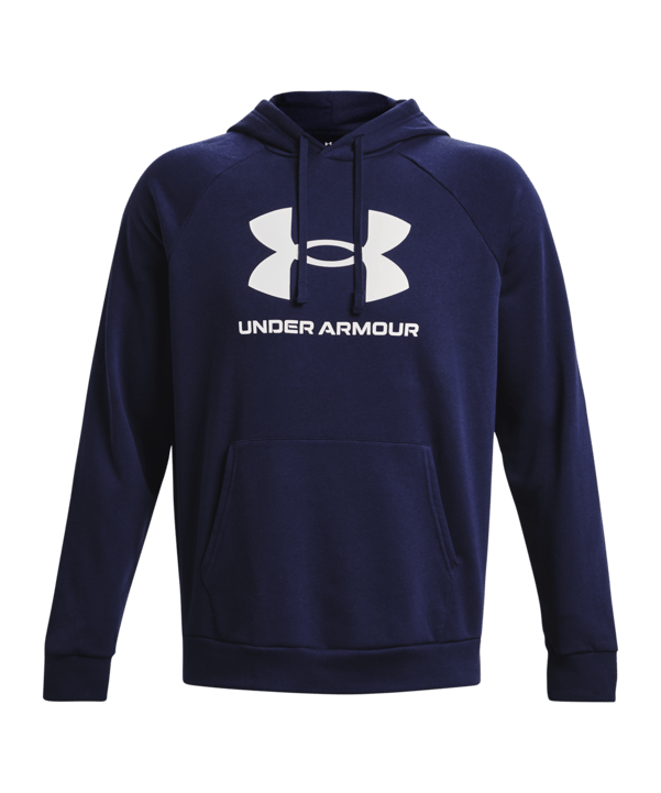 Under Armour Rival Logo Fleece Hoody Blau F410