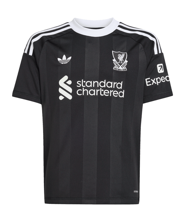 adidas FC Liverpool Torwarttrikot 3rd 2025/2026 Kids Schwarz