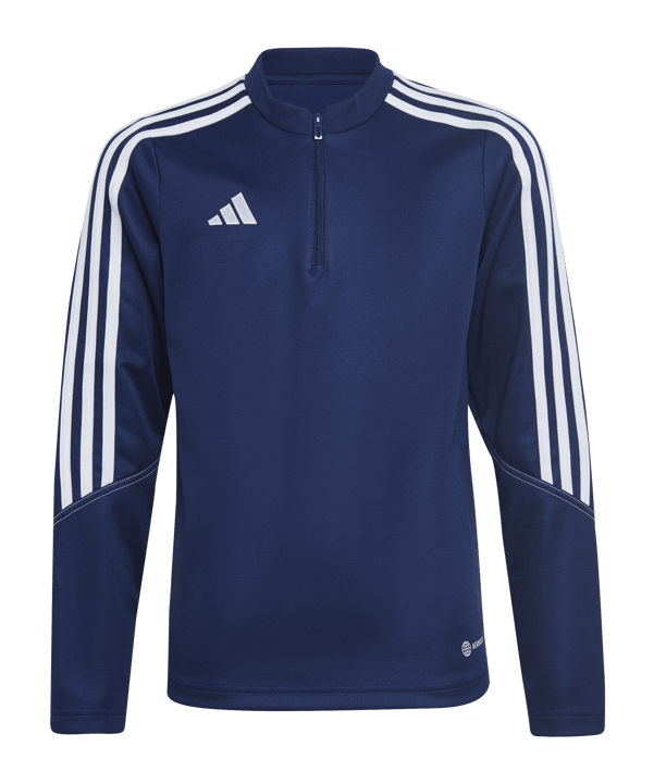 adidas Tiro 23 Club Trainingsjacke Kids Blau Weiss