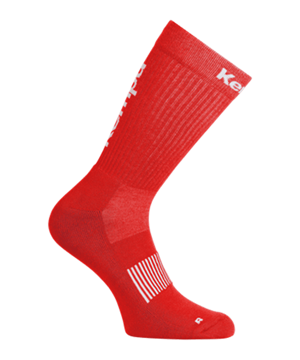 Kempa Logo Classic Socken Rot Weiss F23