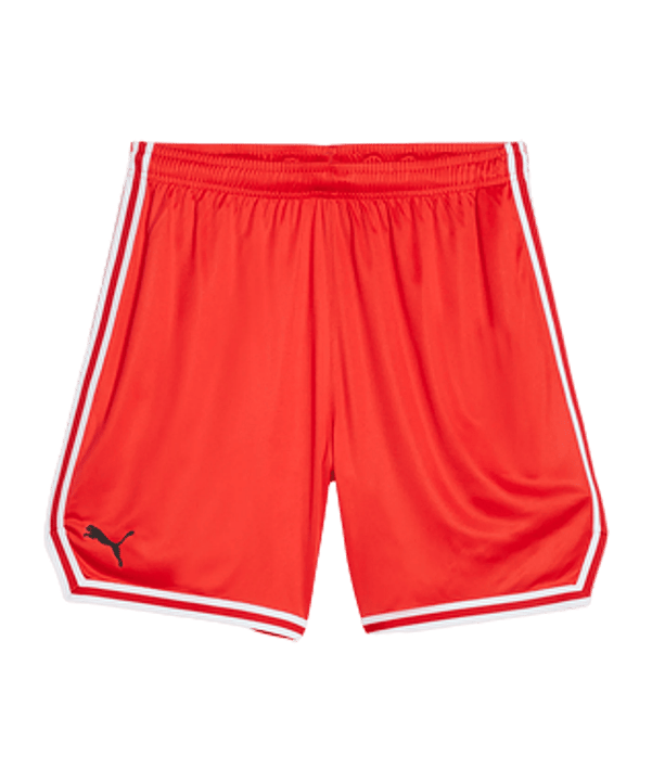 PUMA Hoops Team Game Short Kids Rot F004