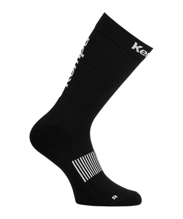 Kempa Logo Classic Socken Schwarz Weiss F06