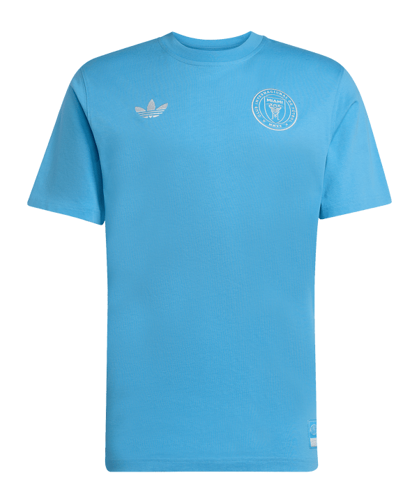 adidas Inter Miami T-Shirt Blau