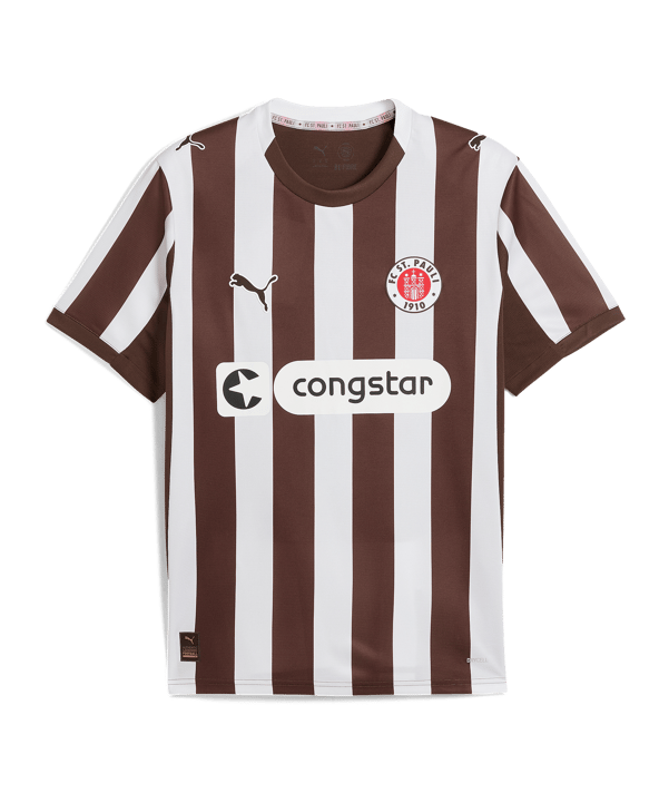 PUMA FC St. Pauli Trikot Home 2025/2026 Braun F01