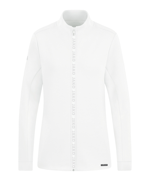 JAKO Pro Casual Jacke Damen Weiss F000