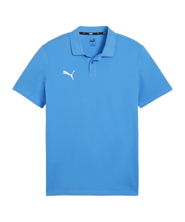 PUMA teamGOAL Casuals Poloshirt Blau F02