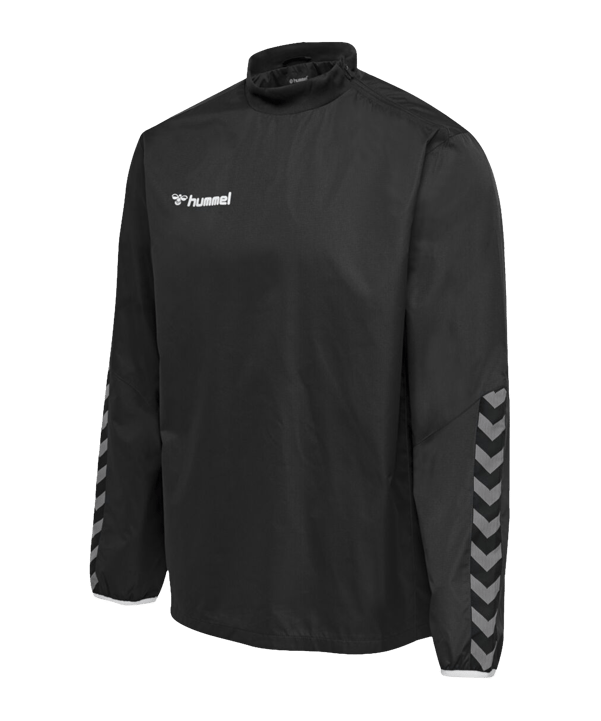 Hummel Authentic Windbreaker Schwarz Grau F2114