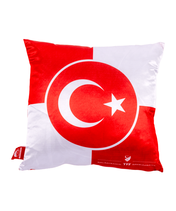 TFF Türkei Logo Kissen EM 2024 Rot