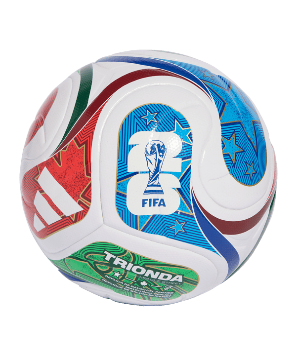 adidas World Cup 26 Trionda League 350 Spielball Kids Weiß