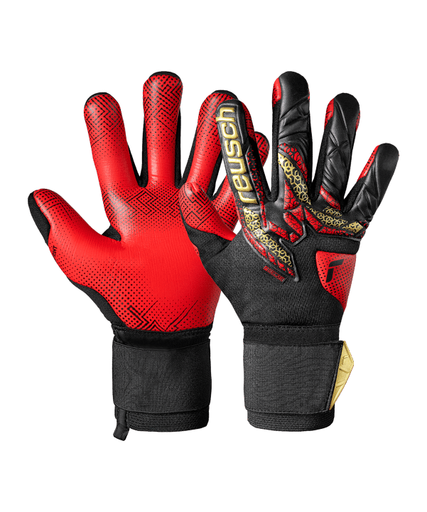 Reusch Attrakt Gold Glue Print TW-Handschuhe F7075