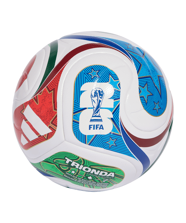 adidas World Cup 26 Trionda League 290 Spielball Kids Weiß