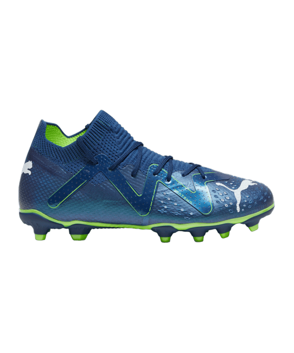 PUMA FUTURE Pro FG/AG Jr Gear Up Kids Blau Weiss F03