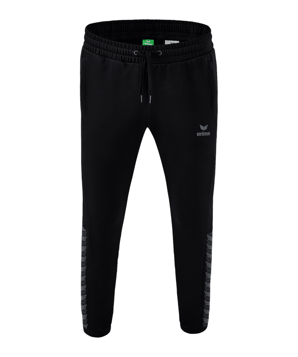 Erima TEAM Essential Jogginghose Kids Schwarz